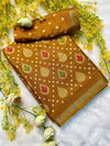 Soft Mul Mul Cotton Silk With Kalamkari Design Sarees Wholesale Suppliers In Mumbai
